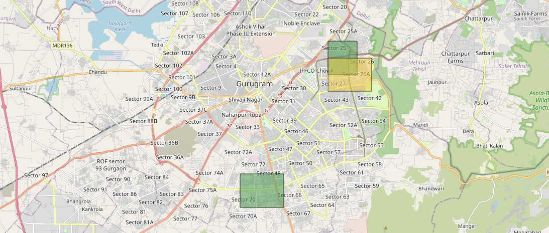 Gurgaon Property Heatmap